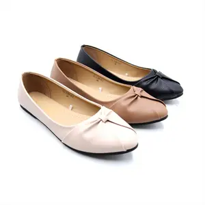 YONGKI KOMALADI BALERINA OL-EJM-802 - HITAM/KREM/MOCCA