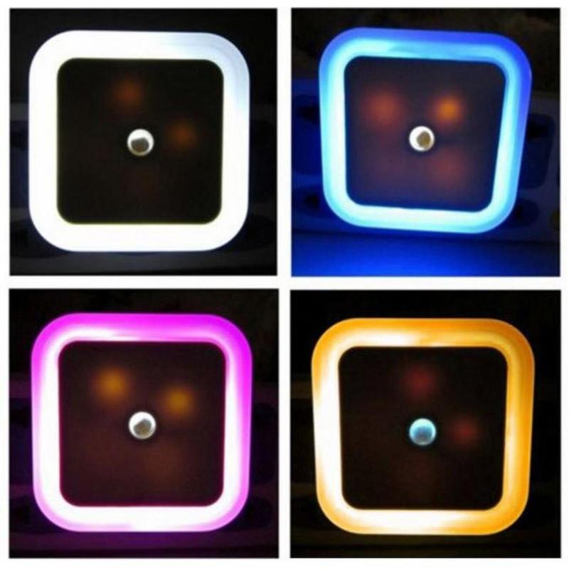 Lampu Tidur Minimalis - Lampu LED Plastik - Lampu Sensor Cahaya Kamar 5