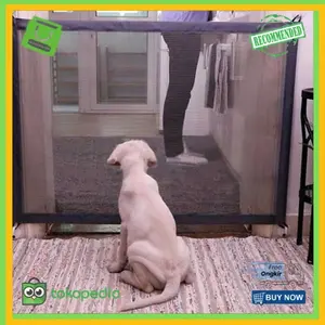 Jaring Pagar Penghalang Hewan Binatang Peliharaan Bahan Transparan