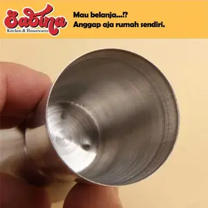 OneTwoCups Gelas Ukur Jigger Bartender Double Shot 15 30ml LE2