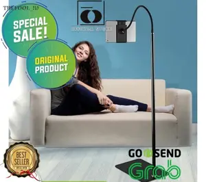 Lazypod Lantai 1.75M Phone Holder Stand Hp Holder Hp for Phone Tablet