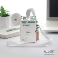 Gambar Bantex Transparent ID Card Holder Lanyard Potrait #8868 - Clear dari BMS Stationery Makassar Kota Makassar 1 Tokopedia