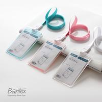 Gambar Bantex Transparent ID Card Holder Lanyard Potrait #8868 - Clear dari BMS Stationery Palembang. Kota Palembang 2 Tokopedia