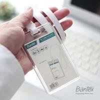 Gambar Bantex Transparent ID Card Holder Lanyard Potrait #8868 - Clear dari BMS Stationery Palembang. Kota Palembang 3 Tokopedia