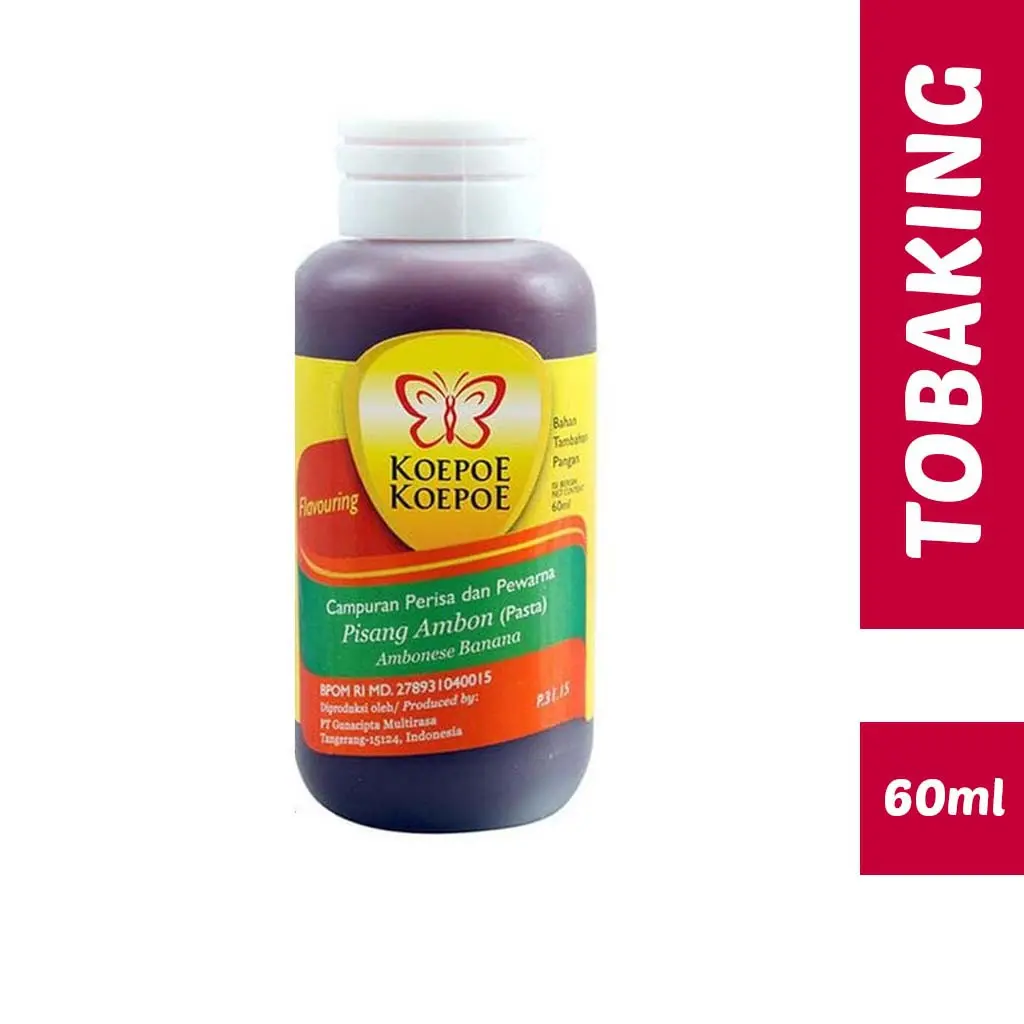 Pasta Pisang Ambon Koepoe Kupu 60 ml