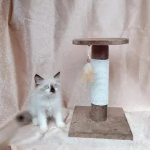 Cat Tower Scratcher single - mainan garukan kucing