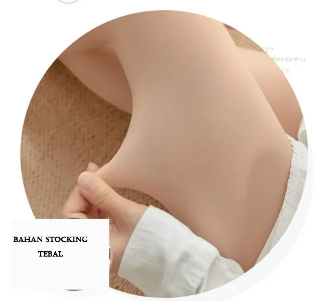 Stocking Celana Stoking Pantyhose Wanita Anti Slip Tebal dan Hangat 4