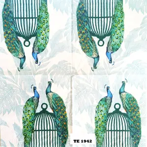 TISU NAPKIN DECOUPAGE EROPAH 33X33 CM TE 1942 TTS