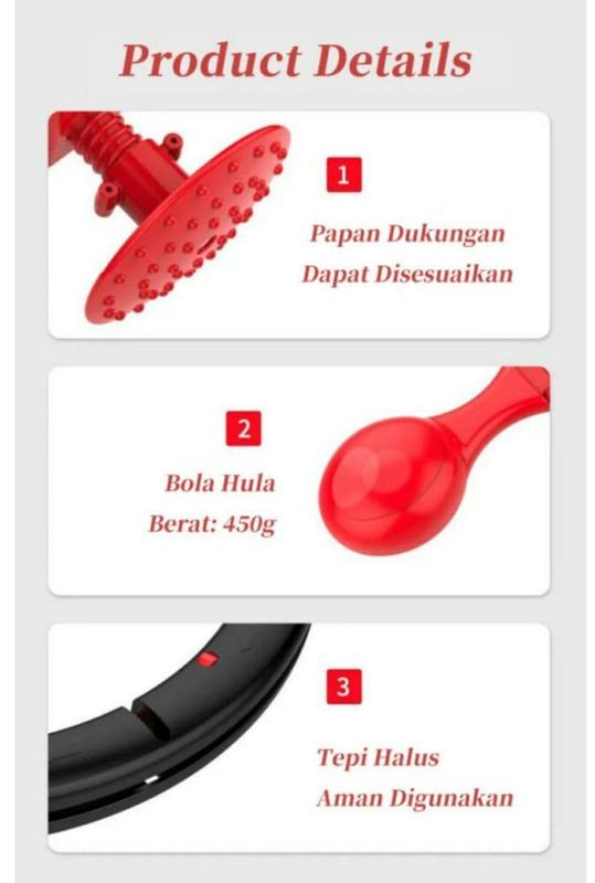 DP Smart hula Hoop Revolusioner Anti Jatuh 3