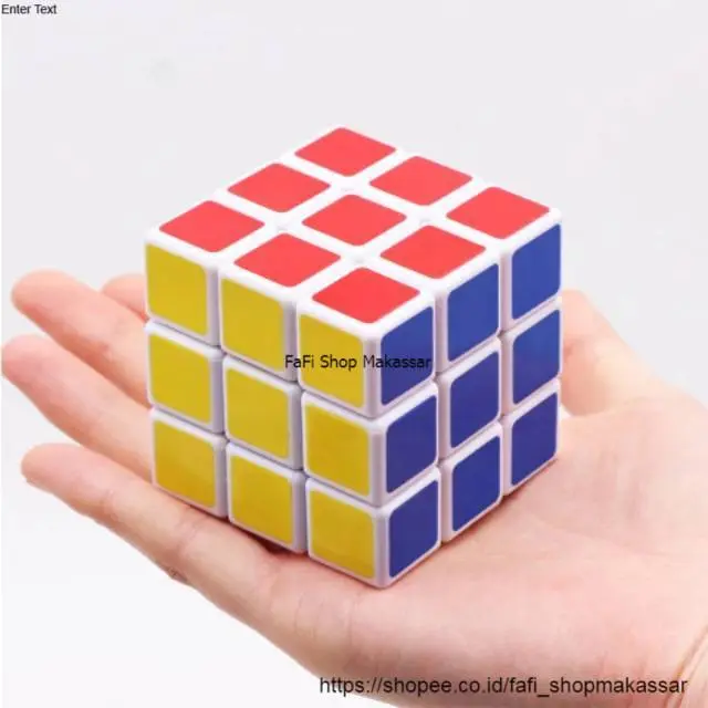 [FaFi] RUBIK 3X3 MURAH STICKERLES READY MAKASSAR MURAH