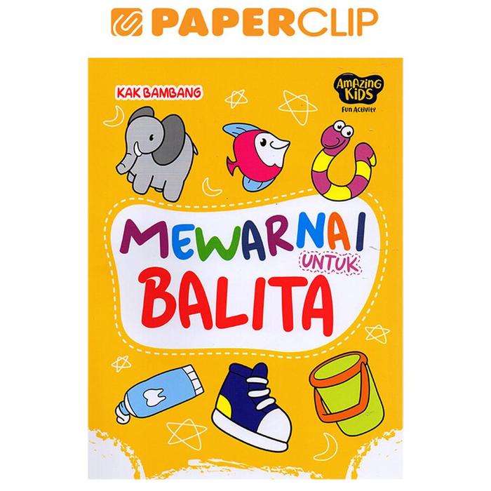 Gambar MEWARNAI UNTUK BALITA dari Paperclip Indonesia Kota Administrasi Jakarta Selatan Tokopedia