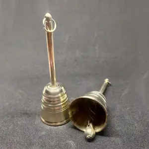 BEL LONCENG KUNINGAN KLINTING ES TANGKAI MINI