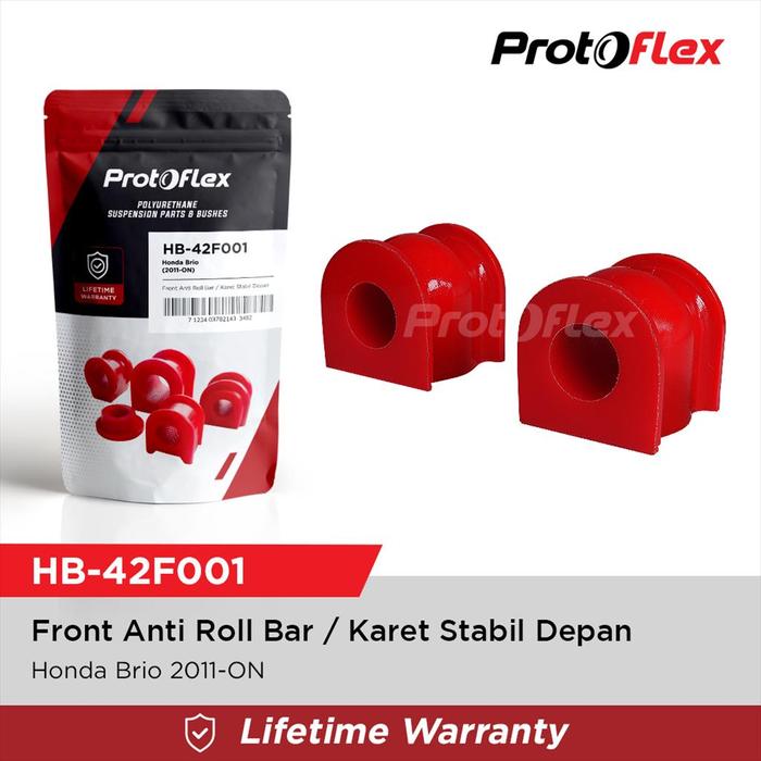 Gambar Protoflex Bushing Karet Stabil Depan Honda Brio 2011 dari PROTOFLEX Kab. Bogor Tokopedia