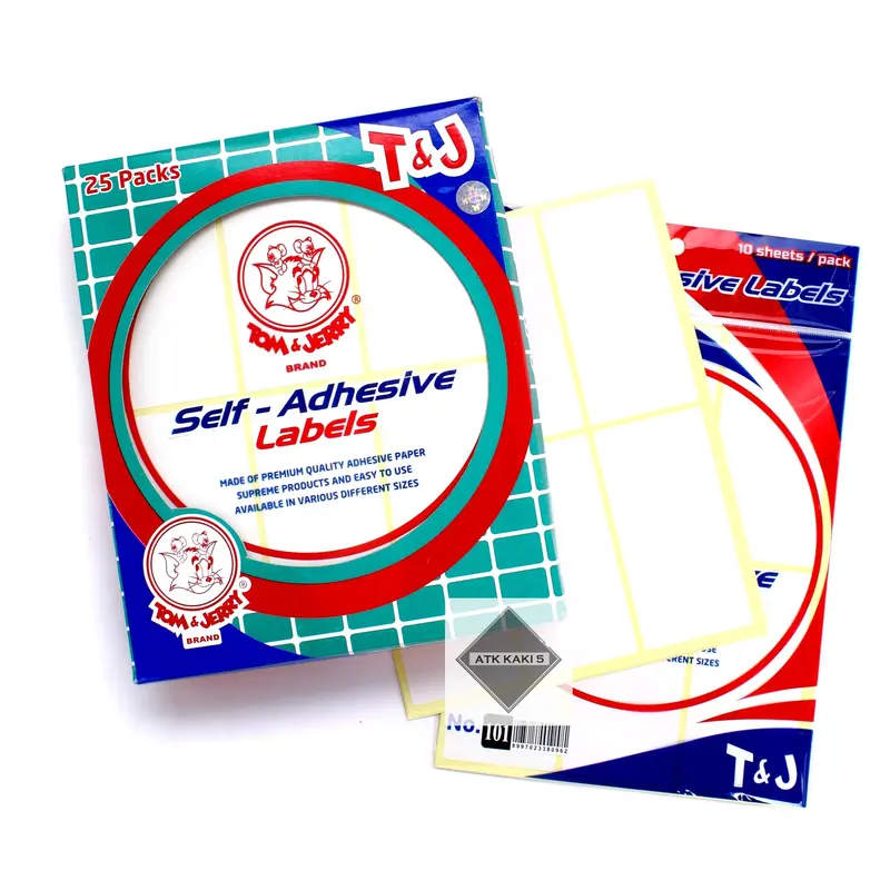 Tom n Jerry Label Putih 97-99-100-101-103-104 [ 1 PAD ] 3