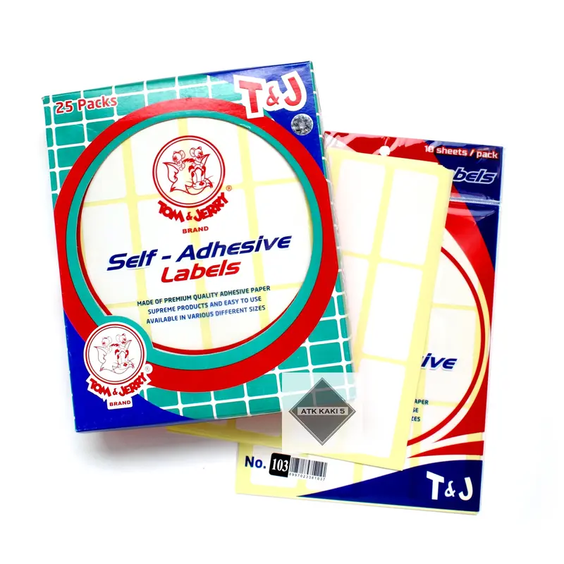 Tom n Jerry Label Putih 97-99-100-101-103-104 [ 1 PAD ] 2