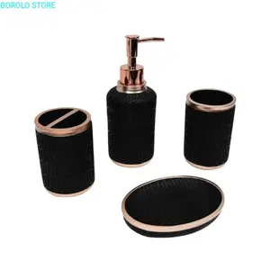 Set Aksesoris Kamar Mandi Kris Accessories Isi 4 Dispenser Sabun Cair