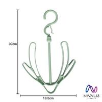 Gambar HANGER SEPATU / GANTUNGAN SEPATU SANDAL / HANGER PAKAIAN /SHOES HANGER dari Nivalis Jakarta Kota Administrasi Jakarta Utara 5 Tokopedia