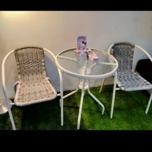 Ori Colorado Set Kursi & Meja Teras - Putih