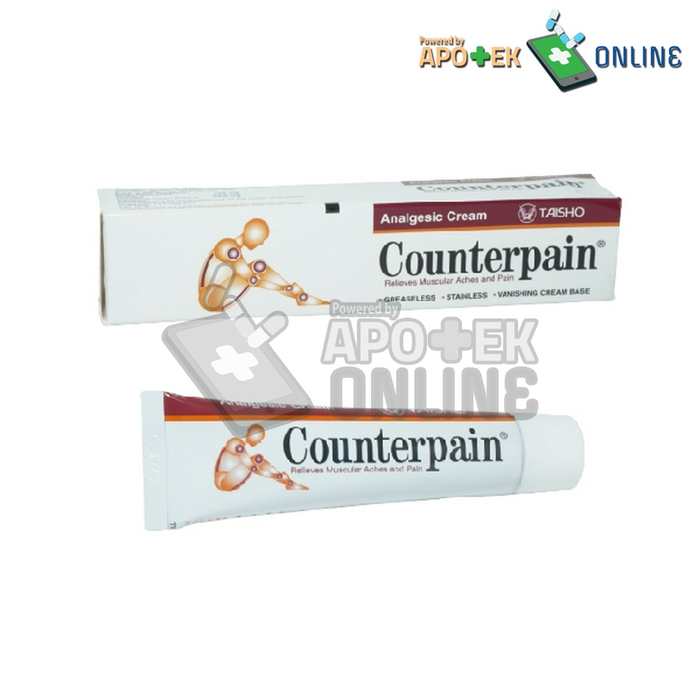 Gambar COUNTERPAIN 1 TUBE ISI 15 GR dari Apotek Lily Medika Denpasar Kota Denpasar Tokopedia