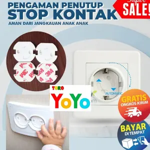Penutup Colokan Listrik Untuk Bayi / Pengaman Stop Kontak Bayi Listrik Kids