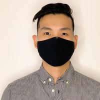 Gambar BlueButton 5 Pc Masker Kain 2 Ply Anti Air - earloop black dari BlueButton Kota Cimahi 4 Tokopedia