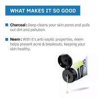 Gambar Ustraa Face Wash - Neem & Charcoal (200g) dari Gamal.men Kota Administrasi Jakarta Timur 5 Tokopedia