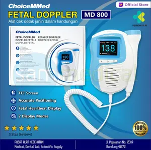 Choicemmed Fetal Doppler - Alat Deteksi Detak Jantung Janin MD 800 / Alat cek detak jantung bayi