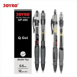 Pulpen Joyko Gel Cetek Q Gel G P-265 (1pak -12pcs) Hitam  Stationery Merah