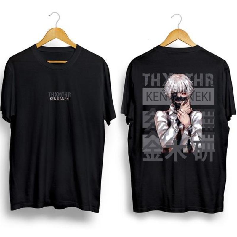 FF - KAOS OVERSIZE KEN KANEKI ( LD: 110  ,,   PJ: 62 )