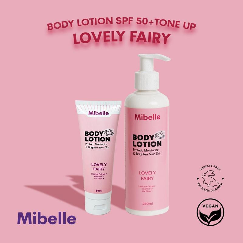 Mibelle Body Lotion SPF 50+ Tone Up Lovely Fairy