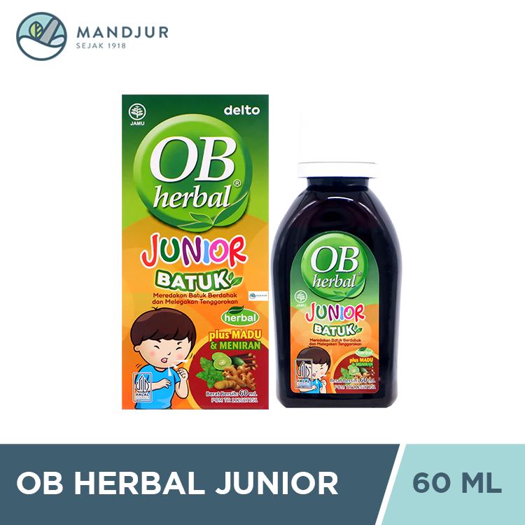 OB Herbal Junior 60 mL - Sirup Obat Batuk Anak
