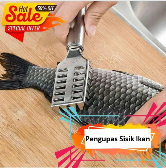 LAGI VIRAL! PROMO ALAT PEMBERSIH PENGUPAS SISIK IKAN PRAKTIS ANTI RIB…