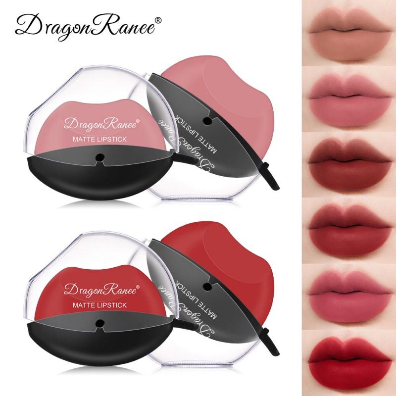 Dragon Ranee Lazy Lip Lipstick Matte Natural Nude Liquid Lipstick Lip…