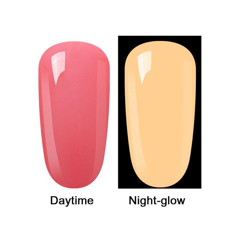 Lagunamoon Luminous Gel Nail Polish Soak Off UV LED Gel Lacquer Glow …