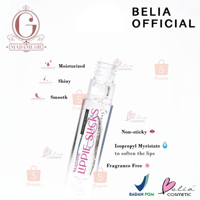 BELIA  Madame Gie Lippie Slick - Make Up Lip Gloss (️BPOM) | Lipgloss…