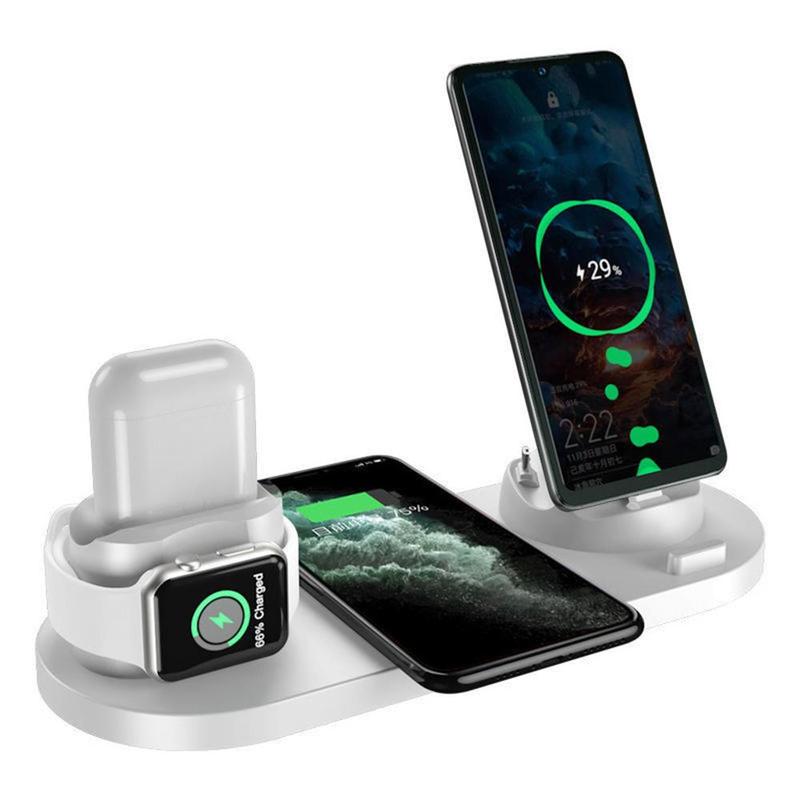 Multifunctional Wireless Charger Fast Charge Six-in-One Headset Phone…