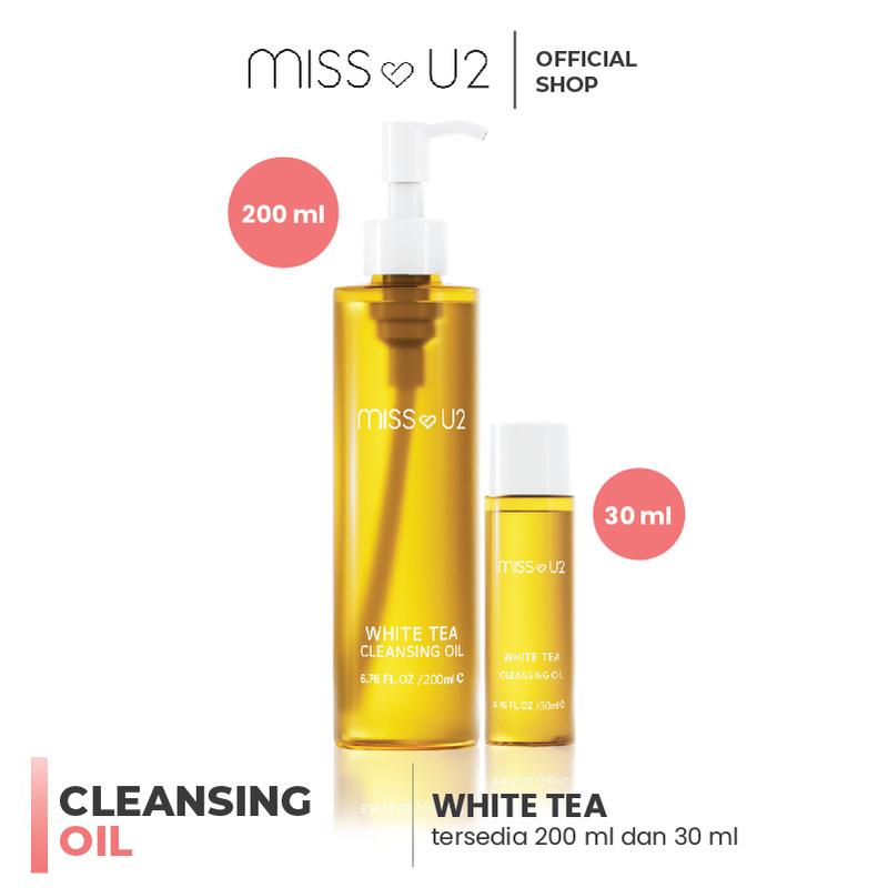 [BPOM] Miss U2 Pembersih Makeup White Tea Cleansing Oil Perawatan Kec…