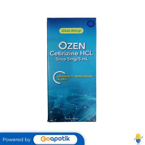 OZEN SYRUP ISI 60 ML BOTOL