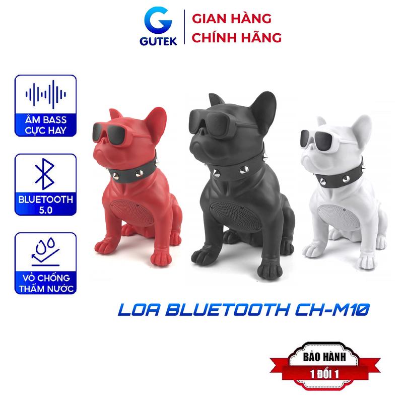 Loa bluetooth nghe nhạc siêu bass không dây Gutek CH-M10 hình con chó…