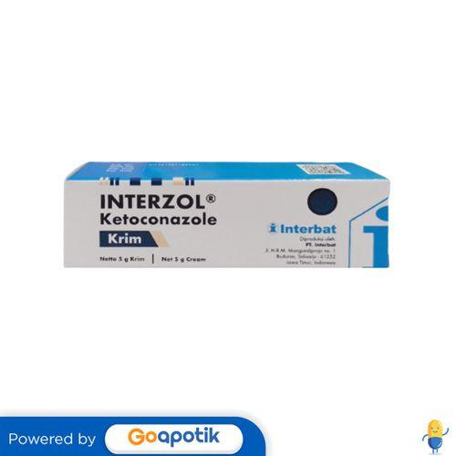 INTERZOL CREAM ISI 5 GRAM TUBE