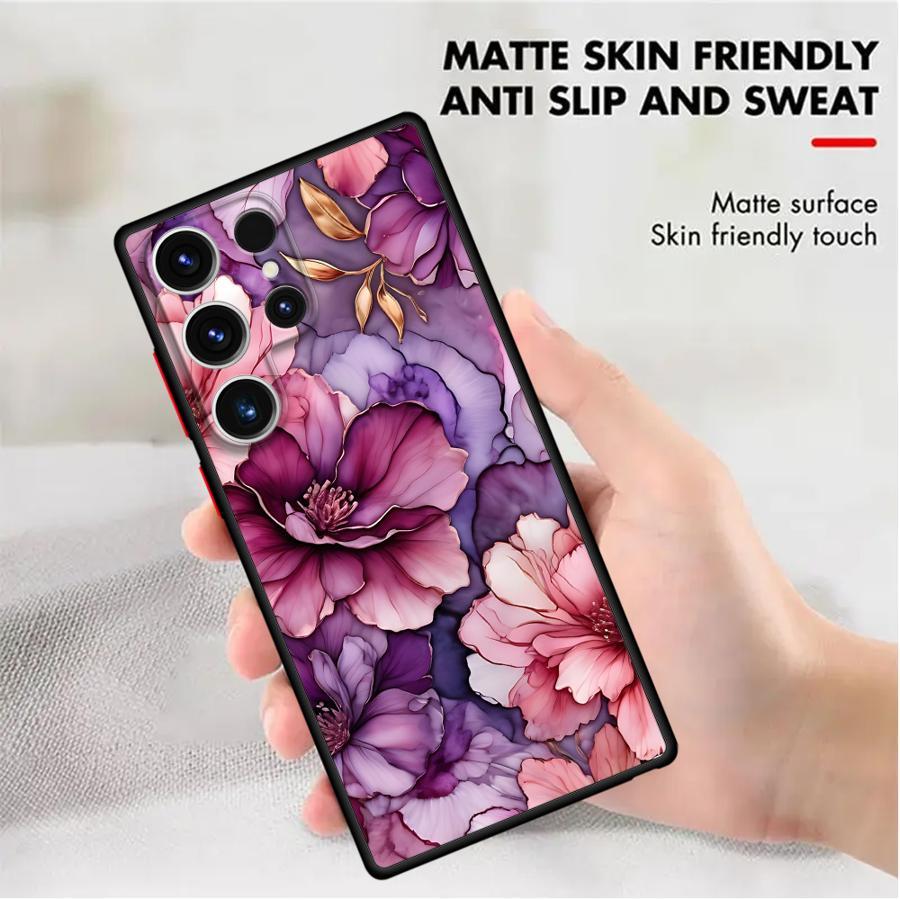 Case for Samsung Galaxy S23 FE S22 Plus S21 S24 Ultra S23Ultra S20 S20 FE S22 S25Plus S25 Soft Cover Marble Pattern