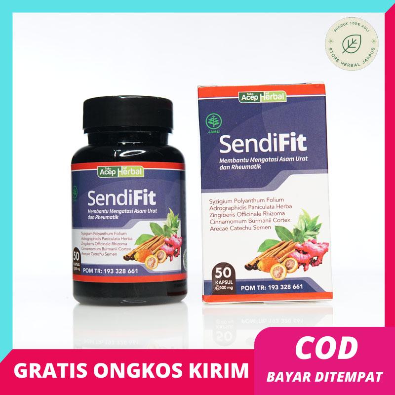 Sendifit Kapsul Terapi Setelah Mengalami A s a m U r a t Reumatik BPOM Original