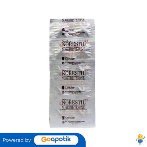 NORESTIL 5 MG STRIP 10 TABLET