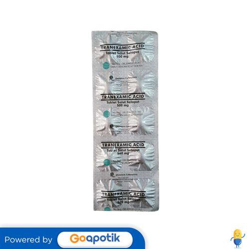 TRANEXAMIC ACID QUANTUM 500 MG STRIP 10 TABLET