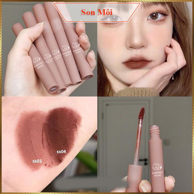 Son bùn Nội Địa Trung mềm mịn như nhung chống khô môi