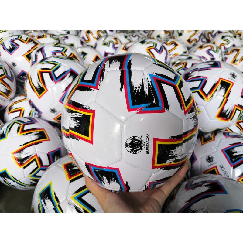 Quả bóng đá EURO 2021 số 5, số 4 da PU-PVC cao cấp  - Tặng kim bơm bó…
