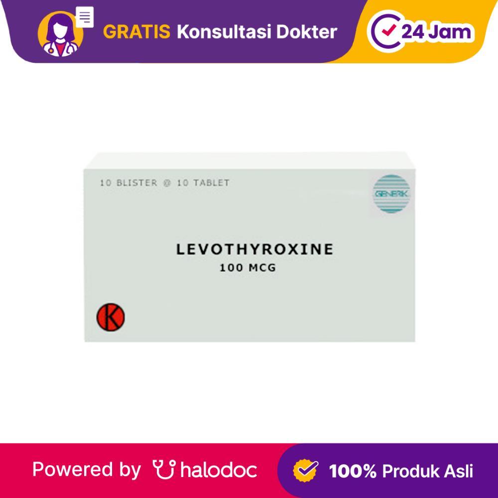 Levothyroxine 100 mcg 10 Tablet