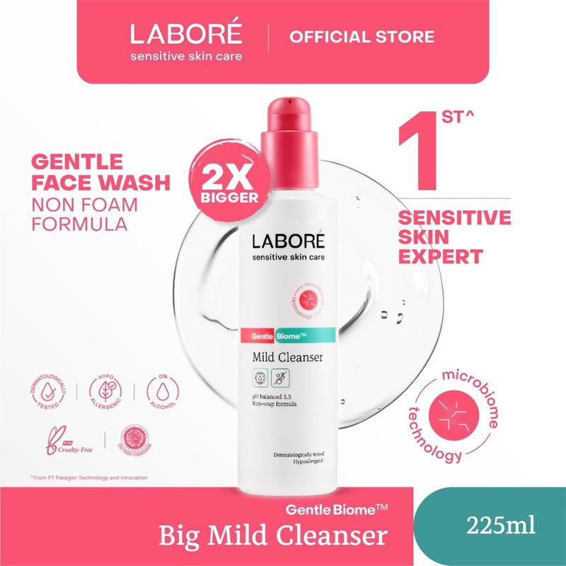 LABORE Sensitive Skin Care GentleBiomeTM Mild Cleanser 225 ml - Pembe…