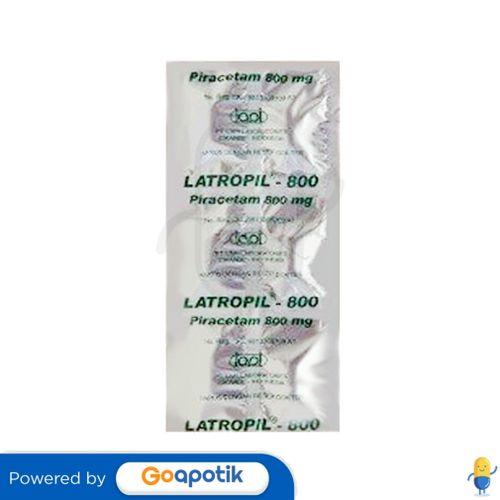 LATROPIL 800 MG STRIP 6 KAPLET