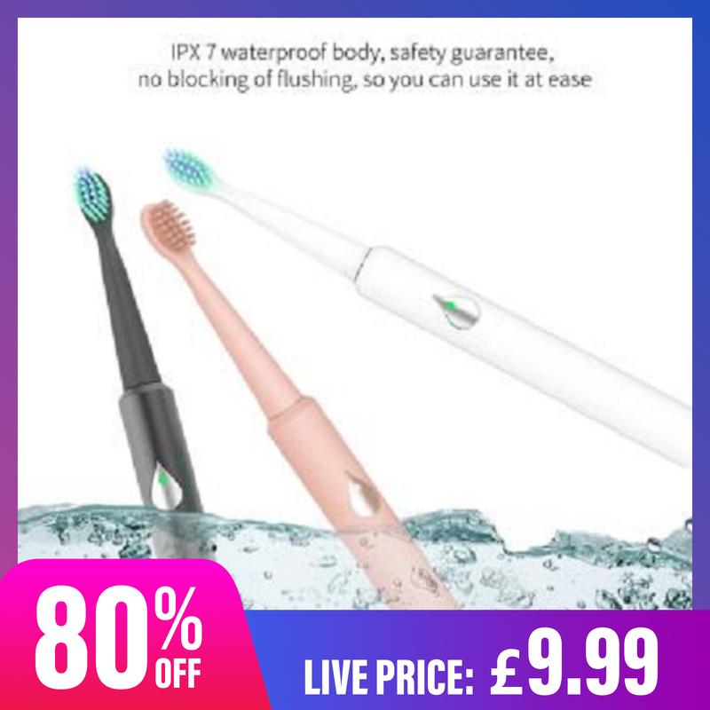 6/1 - Sonic toothbrush, electric toothbrush for adults to clean teeth…
